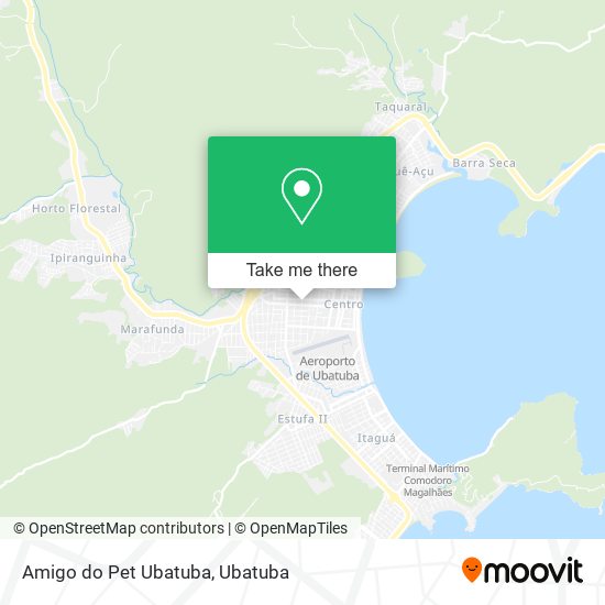 Mapa Amigo do Pet Ubatuba