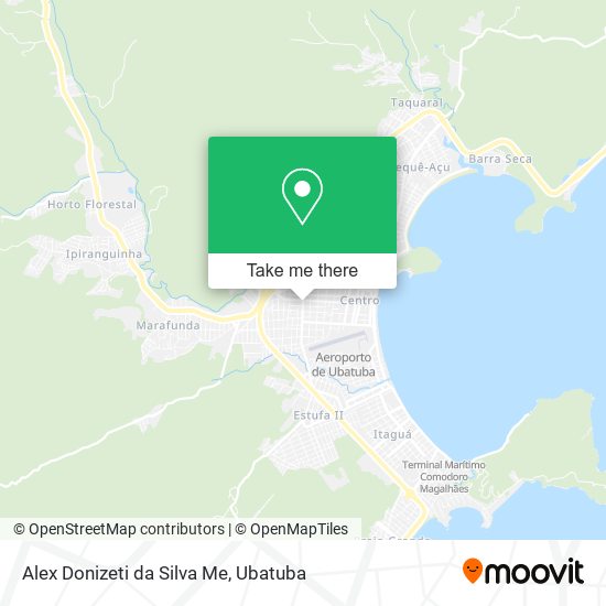 Mapa Alex Donizeti da Silva Me