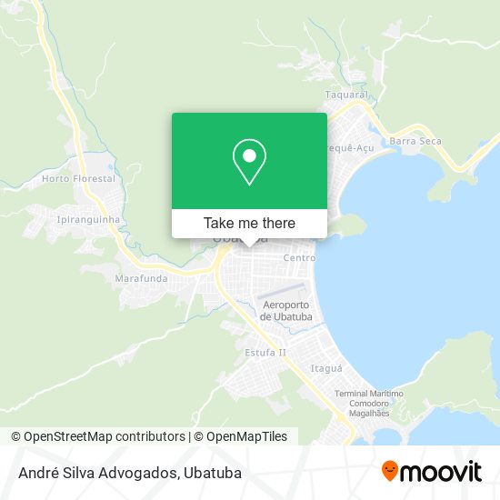 André Silva Advogados map