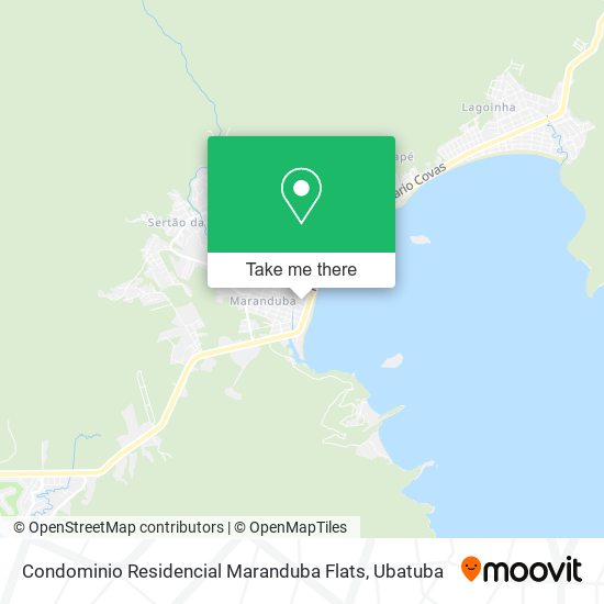 Condominio Residencial Maranduba Flats map