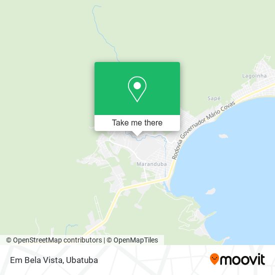 Mapa Em Bela Vista