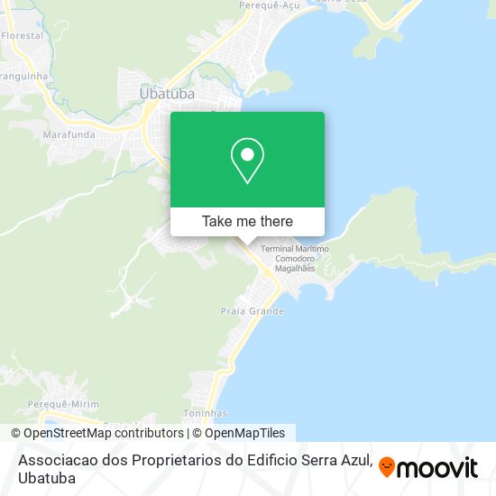 Associacao dos Proprietarios do Edificio Serra Azul map