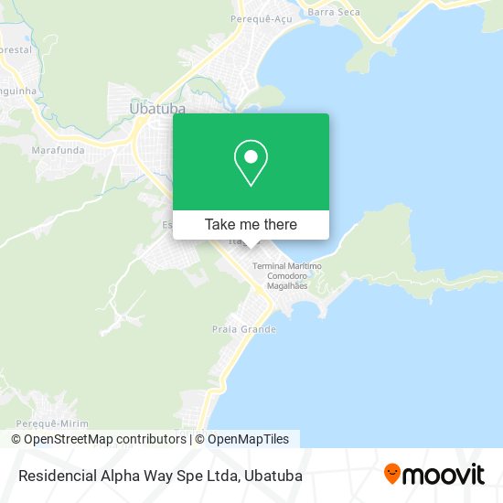 Mapa Residencial Alpha Way Spe Ltda