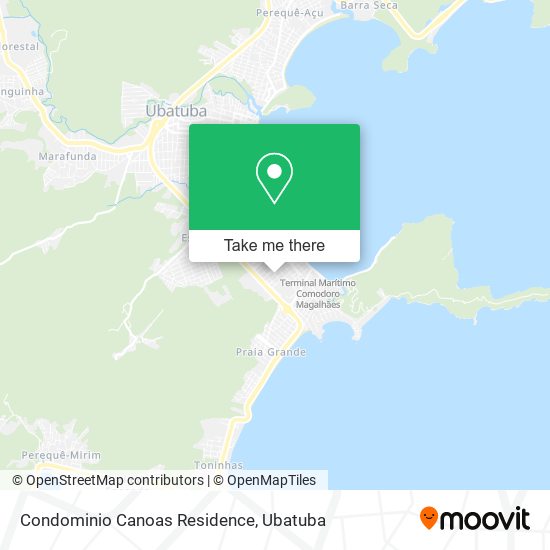 Condominio Canoas Residence map