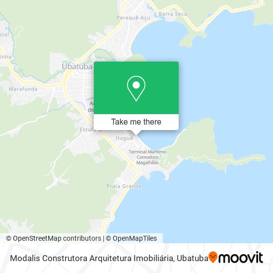 Modalis Construtora Arquitetura Imobiliária map