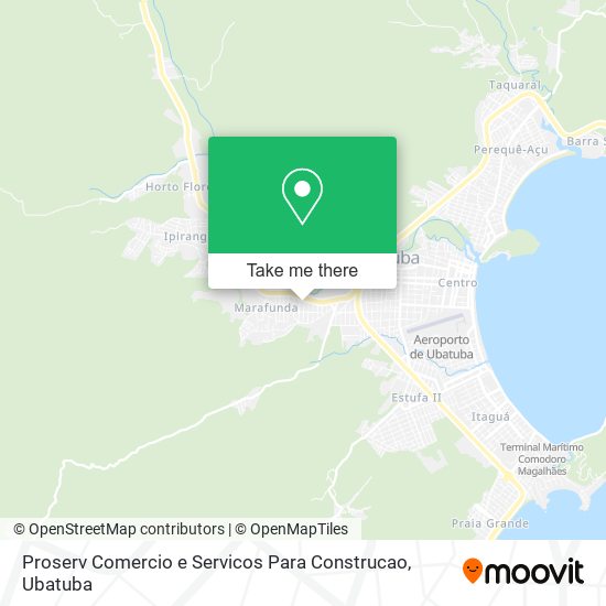 Proserv Comercio e Servicos Para Construcao map