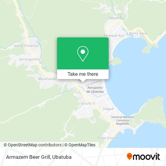 Armazem Beer Grill map