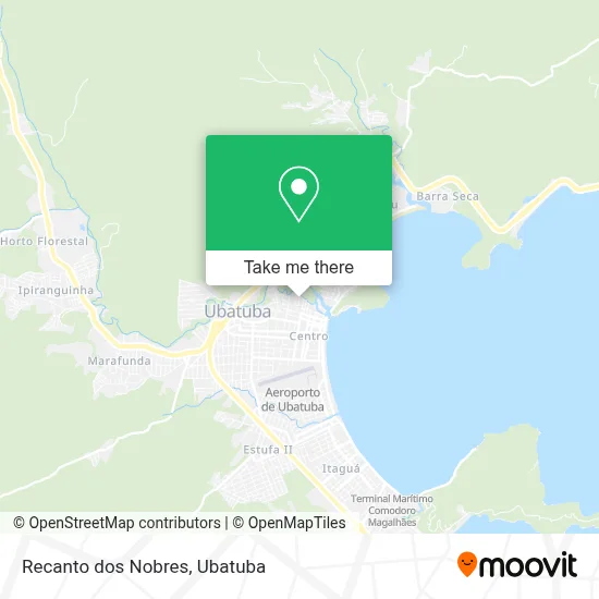 Recanto dos Nobres map