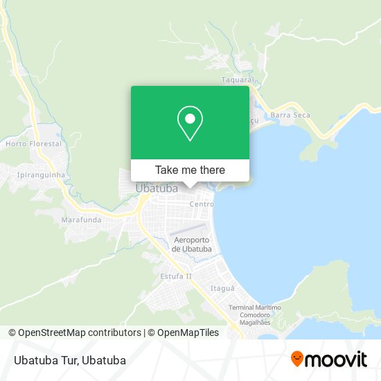 Mapa Ubatuba Tur