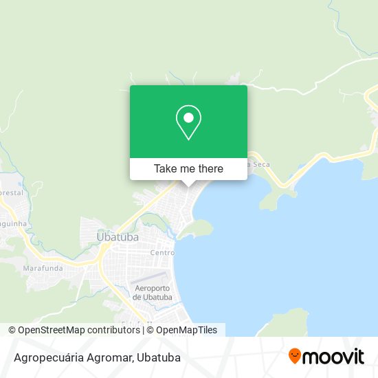 Agropecuária Agromar map