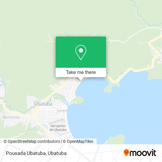 Pousada Ubatuba map