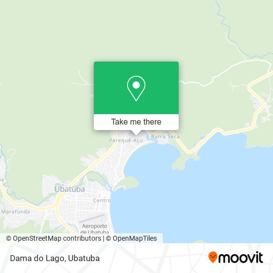 Dama do Lago map