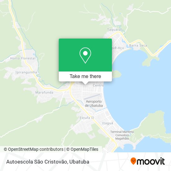 Autoescola São Cristovão map