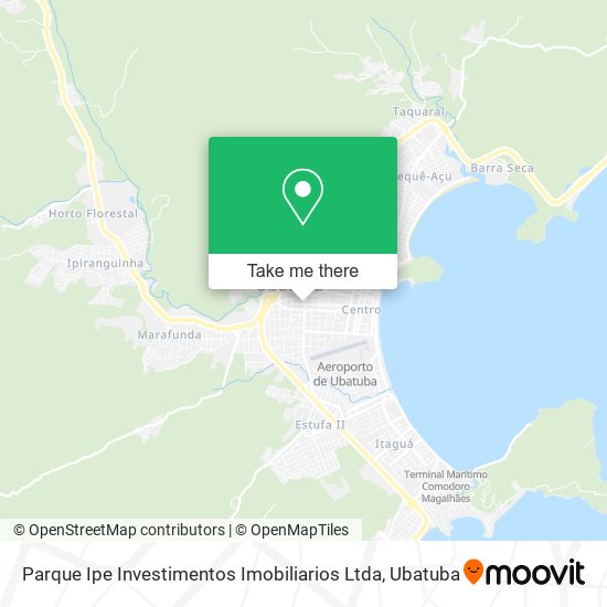 Mapa Parque Ipe Investimentos Imobiliarios Ltda