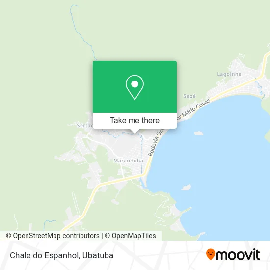Chale do Espanhol map