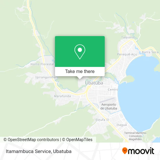 Itamambuca Service map