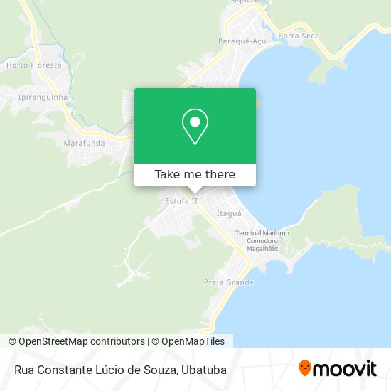 Mapa Rua Constante Lúcio de Souza