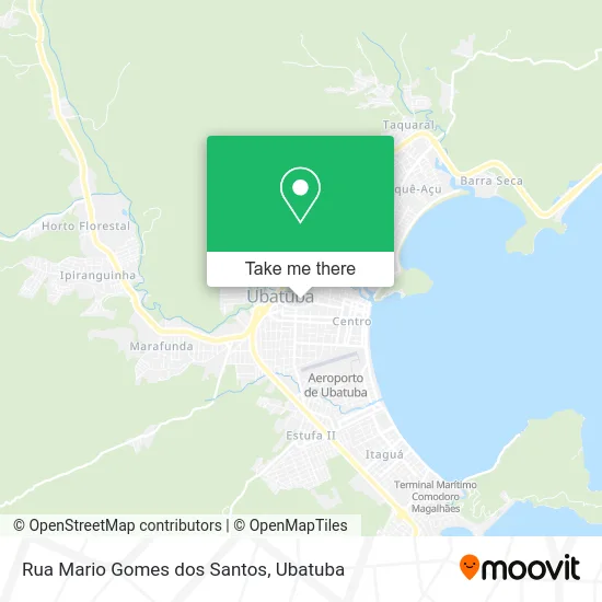 Rua Mario Gomes dos Santos map