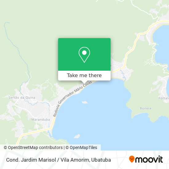 Mapa Cond. Jardim Marisol / Vila Amorim