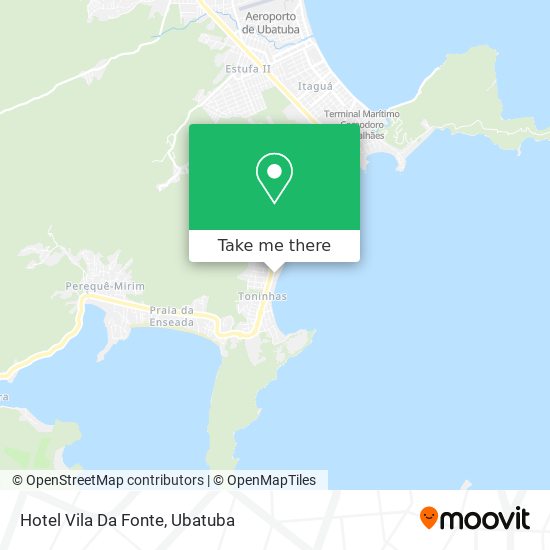 Hotel Vila Da Fonte map