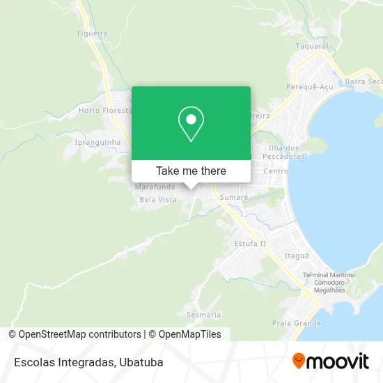 Escolas Integradas map