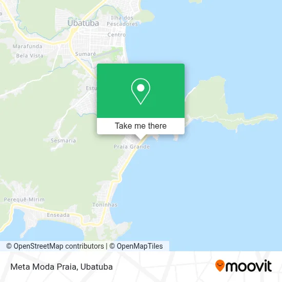 Meta Moda Praia map