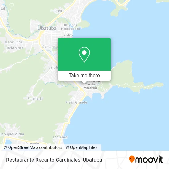Restaurante Recanto Cardinales map