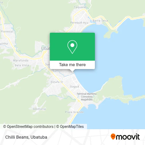 Chilli Beans map