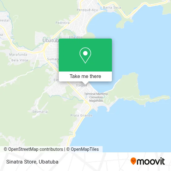 Sinatra Store map