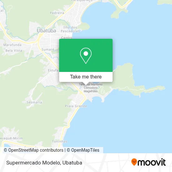 Supermercado Modelo map