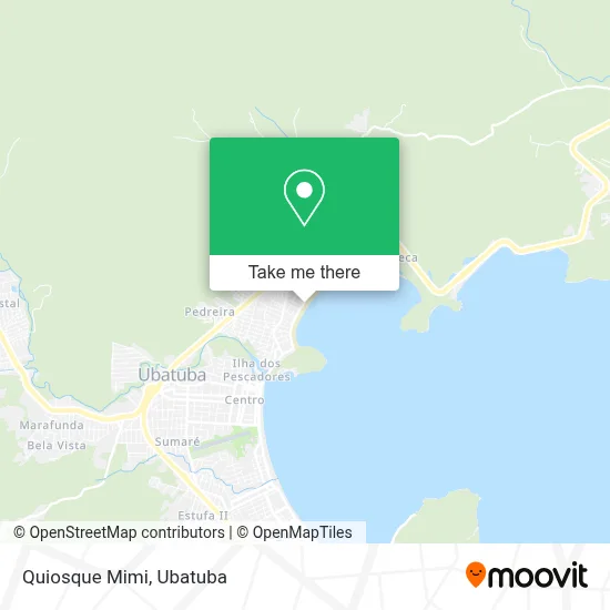 Quiosque Mimi map
