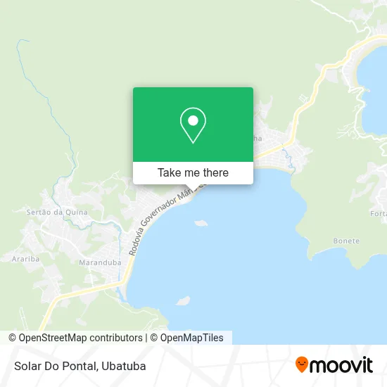 Solar Do Pontal map