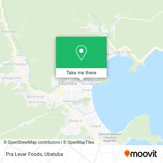 Pra Levar Foods map