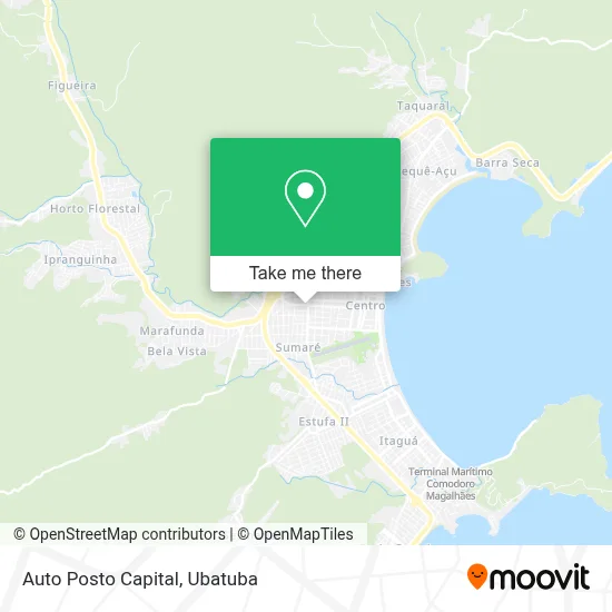 Auto Posto Capital map