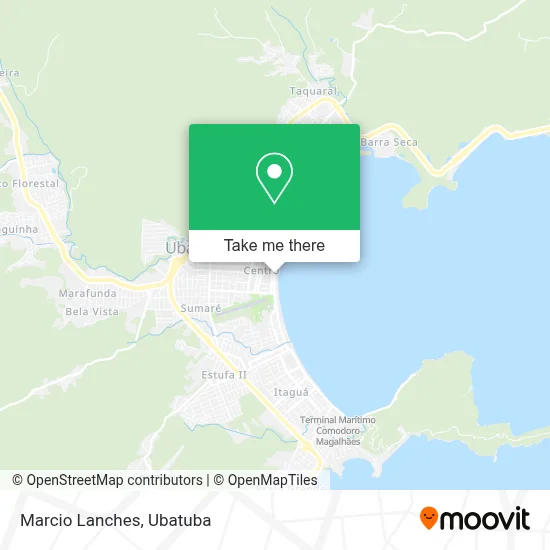 Marcio Lanches map