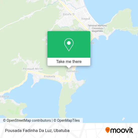 Pousada Fadinha Da Luz map