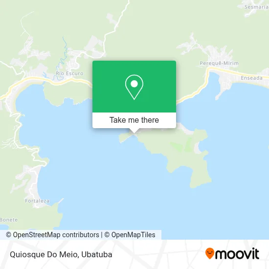 Quiosque Do Meio map