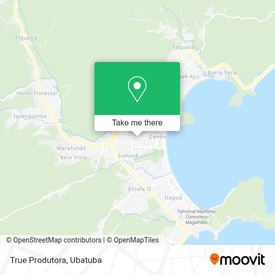 True Produtora map