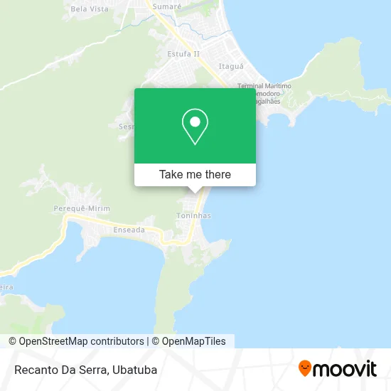 Recanto Da Serra map