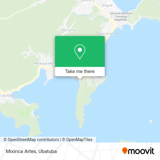 Mixirica Artes map