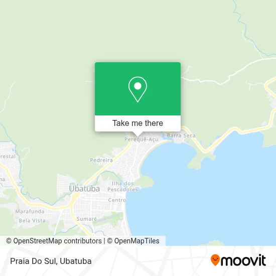 Praia Do Sul map