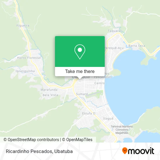 Ricardinho Pescados map