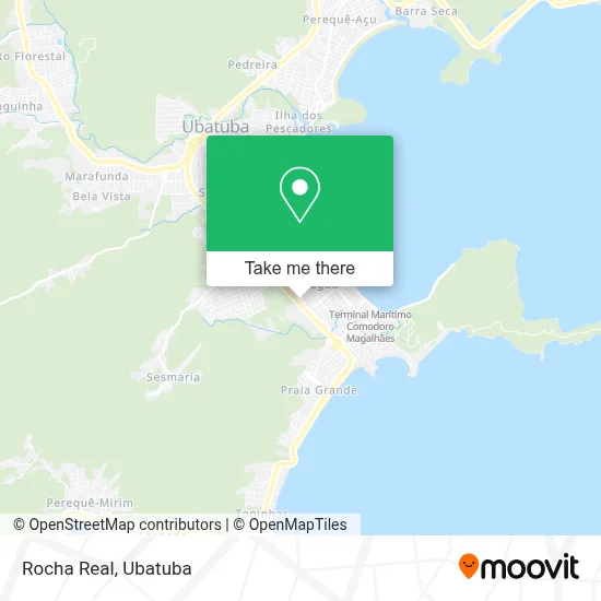 Rocha Real map