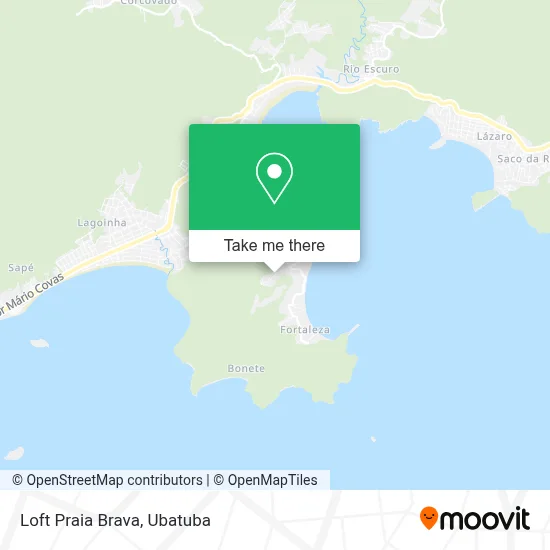Loft Praia Brava map