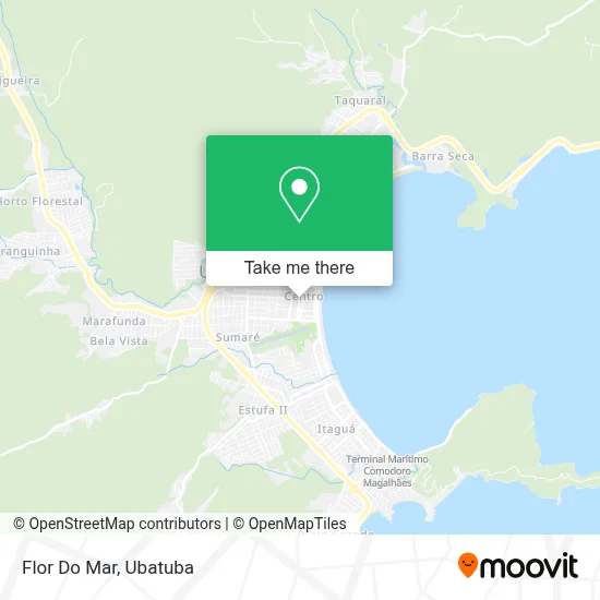 Flor Do Mar map