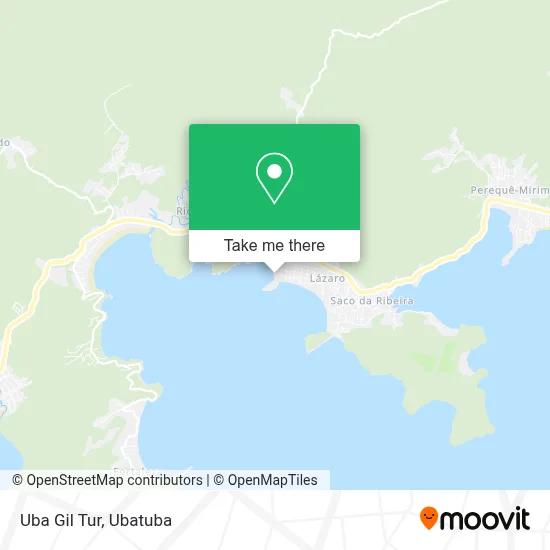 Uba Gil Tur map