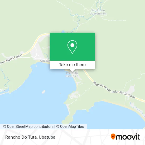 Rancho Do Tuta map