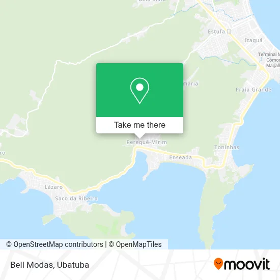 Bell Modas map