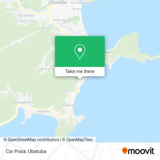 Csr Praia map
