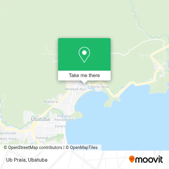Ub Praia map